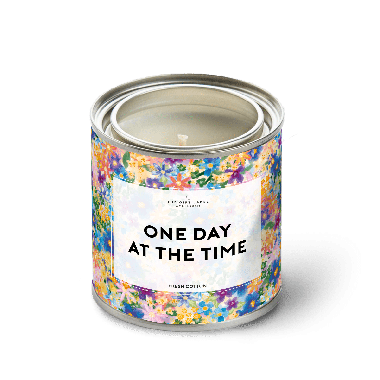 Candletin 310gr - One Day At The Time SS24 - Fresh Cotton